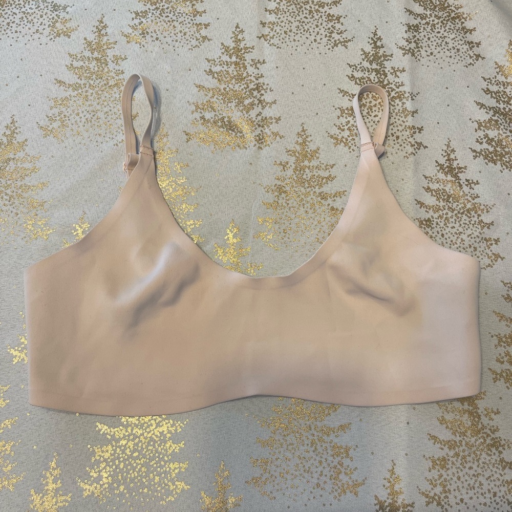 Free people scoop nude bra bralette